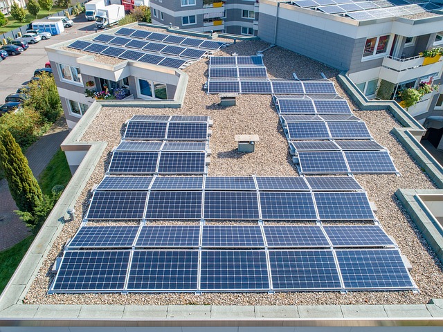 Solar panel installation